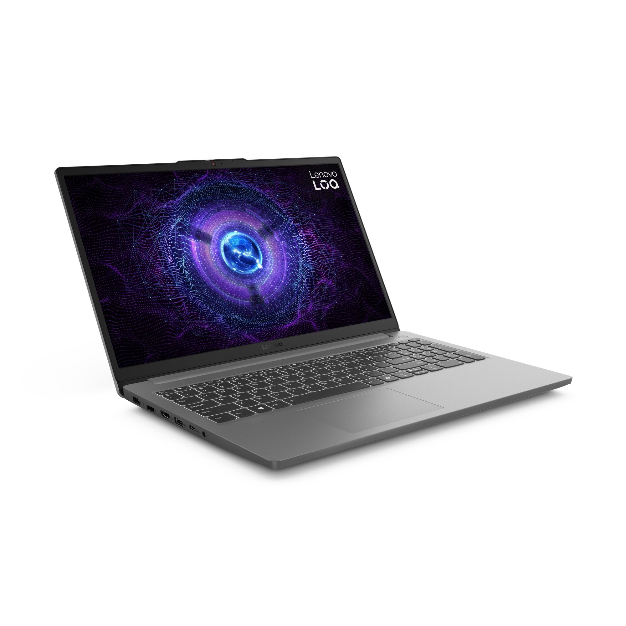 Lenovo Loq 15iax9e I5-12450hx 15.6" Fhd Ips 300nits Ag 144hz 16gb Ddr5 4800 Ssd512 Geforce Rtx 2050 4gb Noos Luna Grey