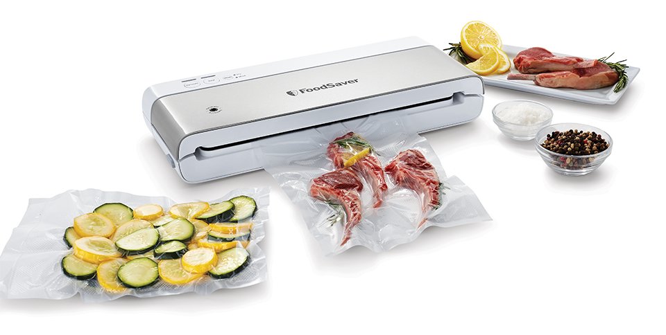 EAN 5060569672440 - FoodSaver VS0100X sellador al vacío Plata, Blanco imagen 6