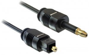 EAN 4043619828760 - DeLOCK 2m Toslink cable de audio Mini-TOSLINK Negro imagen 1