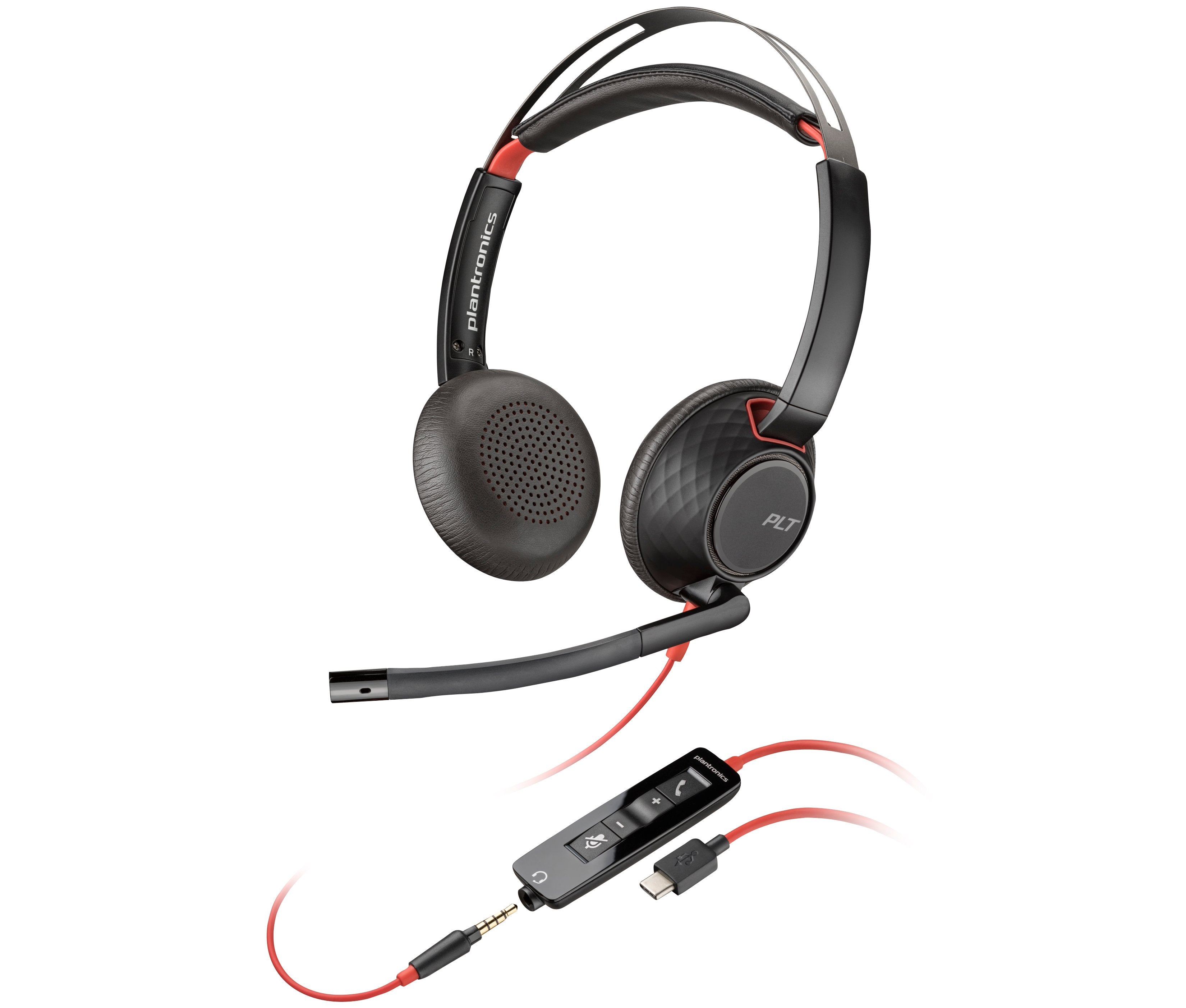 EAN 0197497174328 - HP Poly Blackwire C5220 USB-C Headset +Inline Cable (Bulk) Alámbrico Diadema Oficina/Centro de llamadas U imagen 4