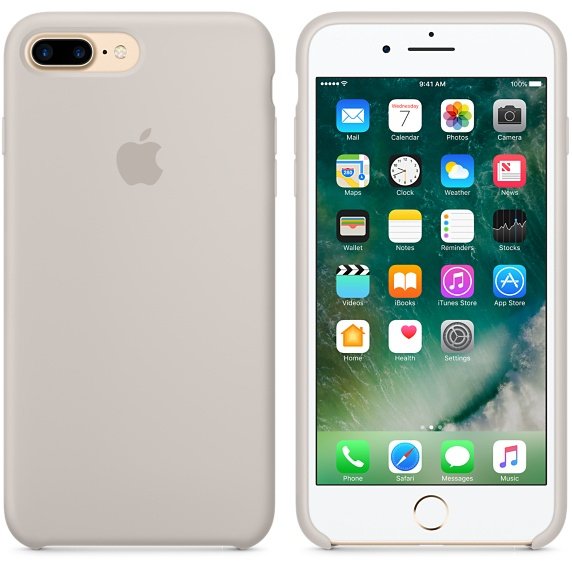 EAN 0190198000736 - Apple MMQW2ZM/A funda para teléfono móvil 14 cm (5.5") Funda blanda Gris imagen 4