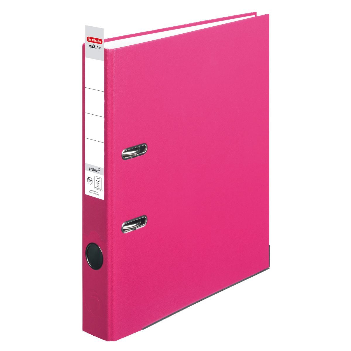 Herlitz Max.File Carpeta De Cartón A4 Rosa