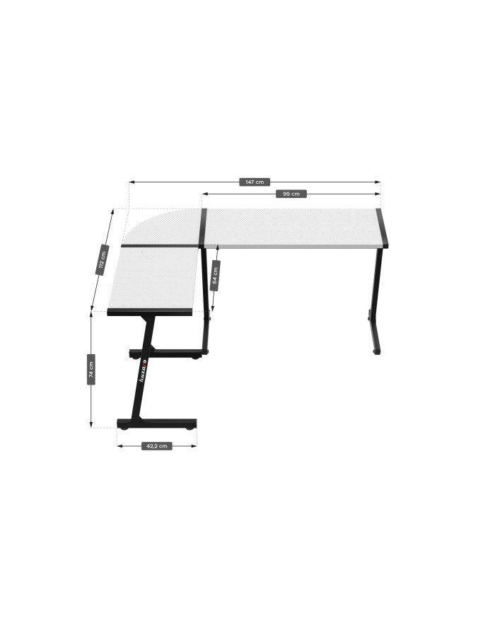 EAN 5903796011289 - Huzaro Hero 6.0 Negro, Blanco imagen 13