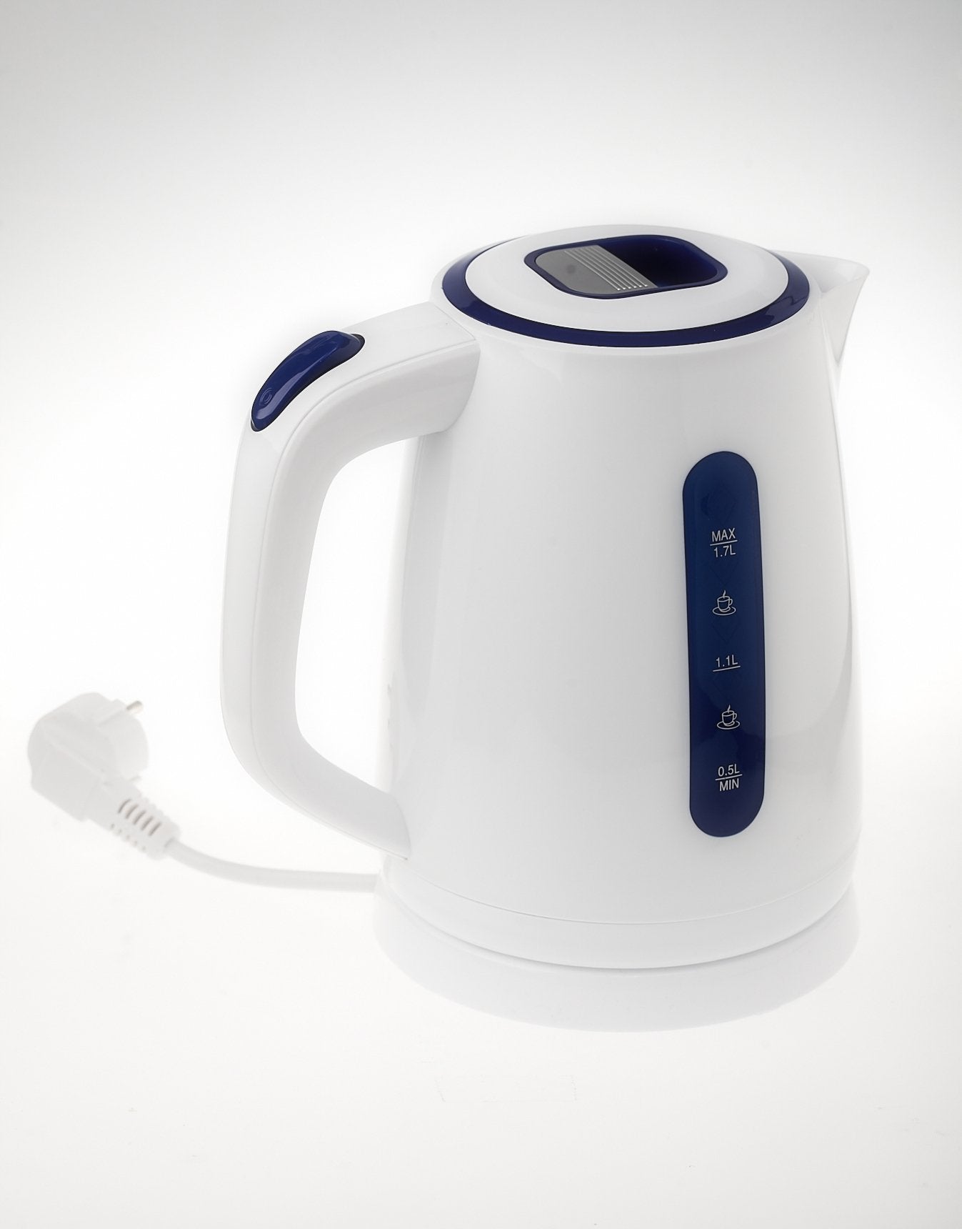 EAN 5908256833166 - Adler AD 1234 tetera eléctrica 1,7 L 2200 W Azul, Blanco imagen 4