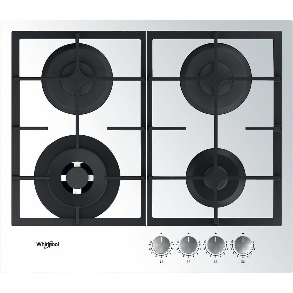 EAN 8003437605222 - Whirlpool AKTL629/WH Blanco Integrado 59 cm Encimera de gas 4 zona(s) imagen 1
