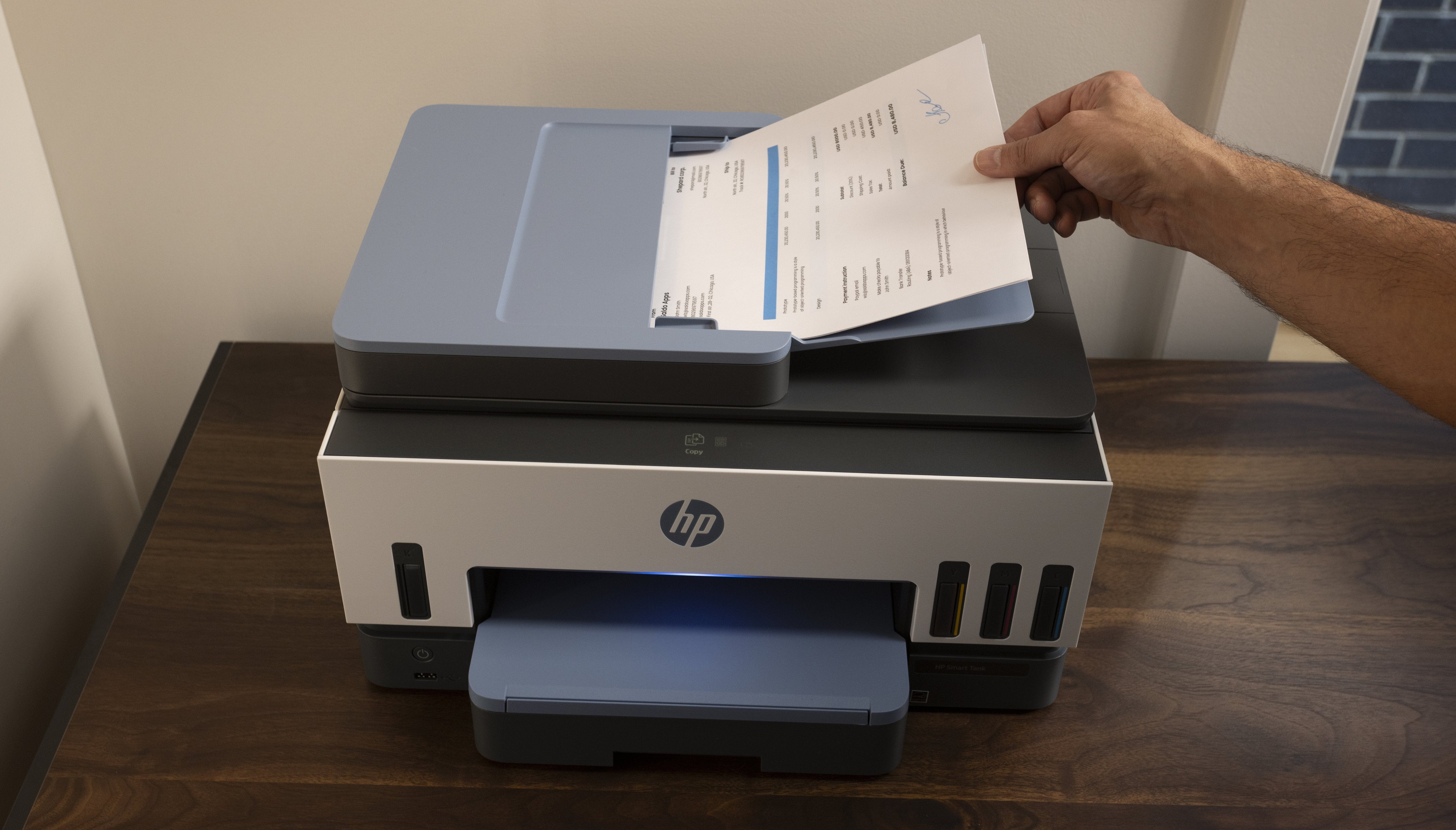 Hp Smart Tank 7605 15/9ppm Mfp Mfp A4 Usb2.0 Wifi Eth Fax 1200x1200