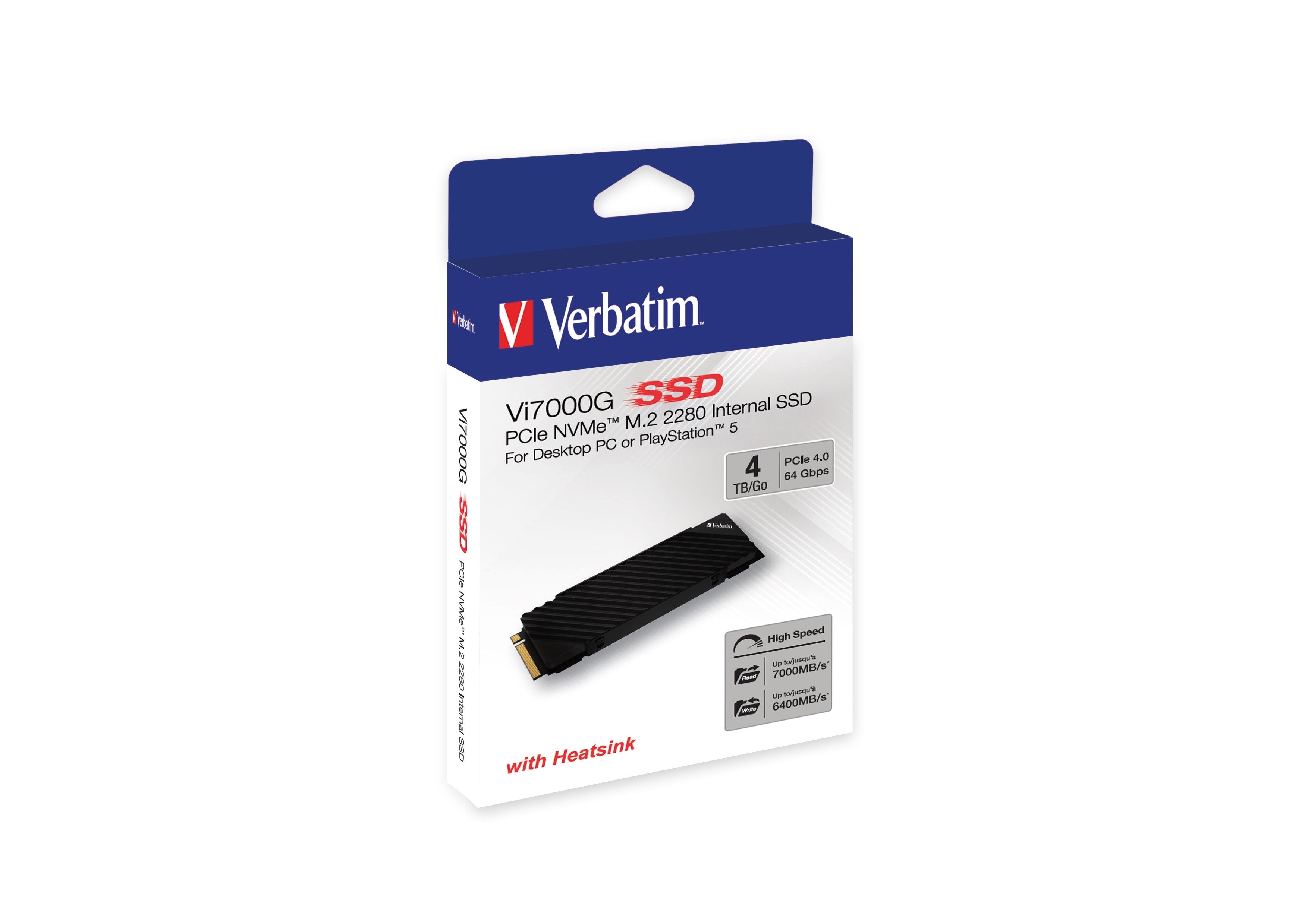Verbatim Vi7000 M.2 Ssd 4tb Pcie Nvme 49369