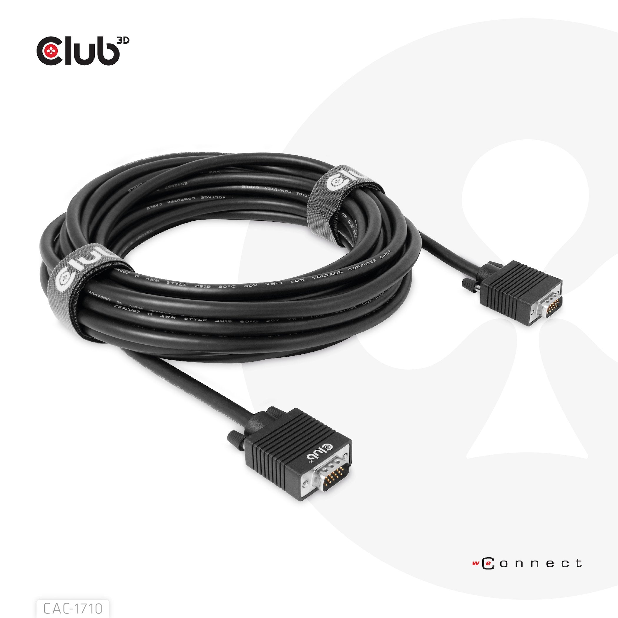 EAN 8719214472191 - CLUB3D CAC-1710 cable VGA 10 m VGA (D-Sub) Negro imagen 7