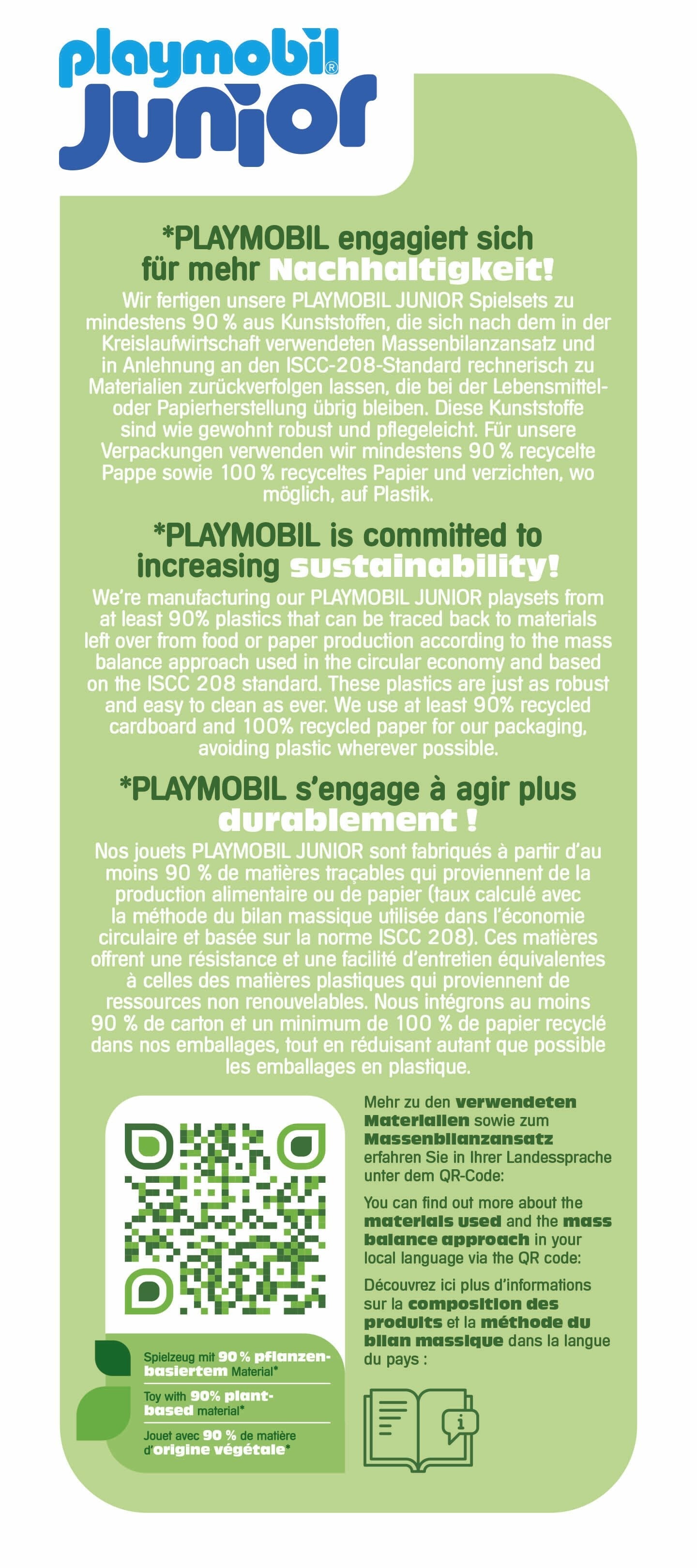 Playmobil Junior Aventura En La Granja Con Tractor Remolque Y Animales