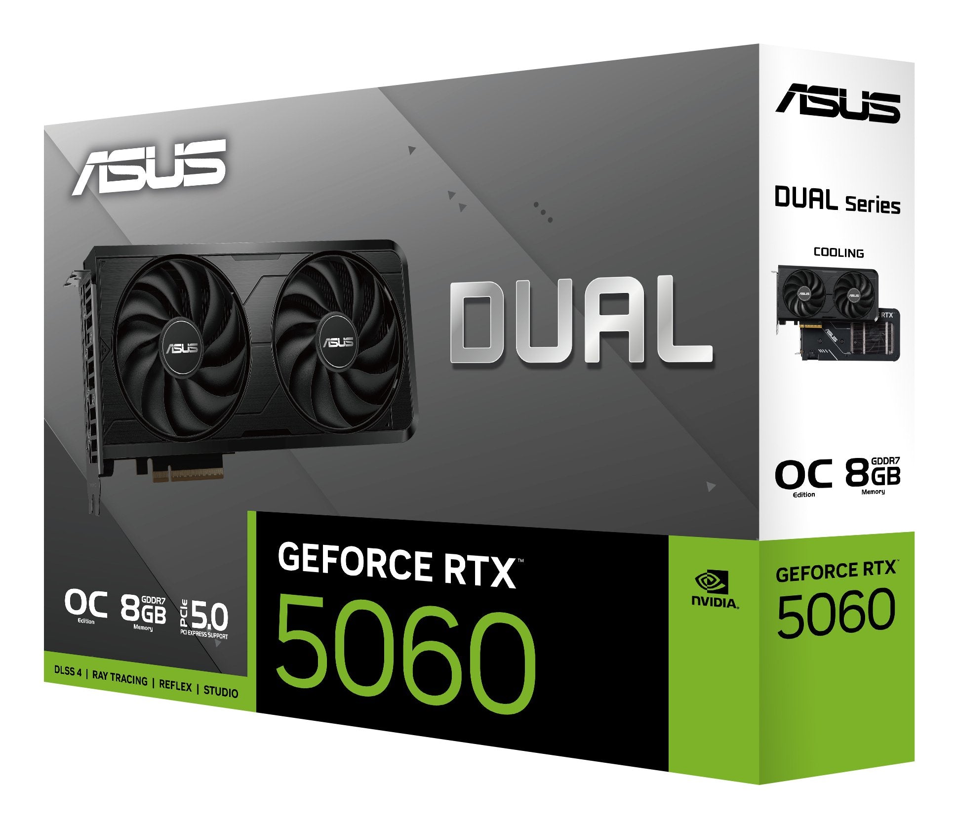Tarjeta Grafica Asus Dual Rtx 5060 Evo Oc 8gb - Bulk