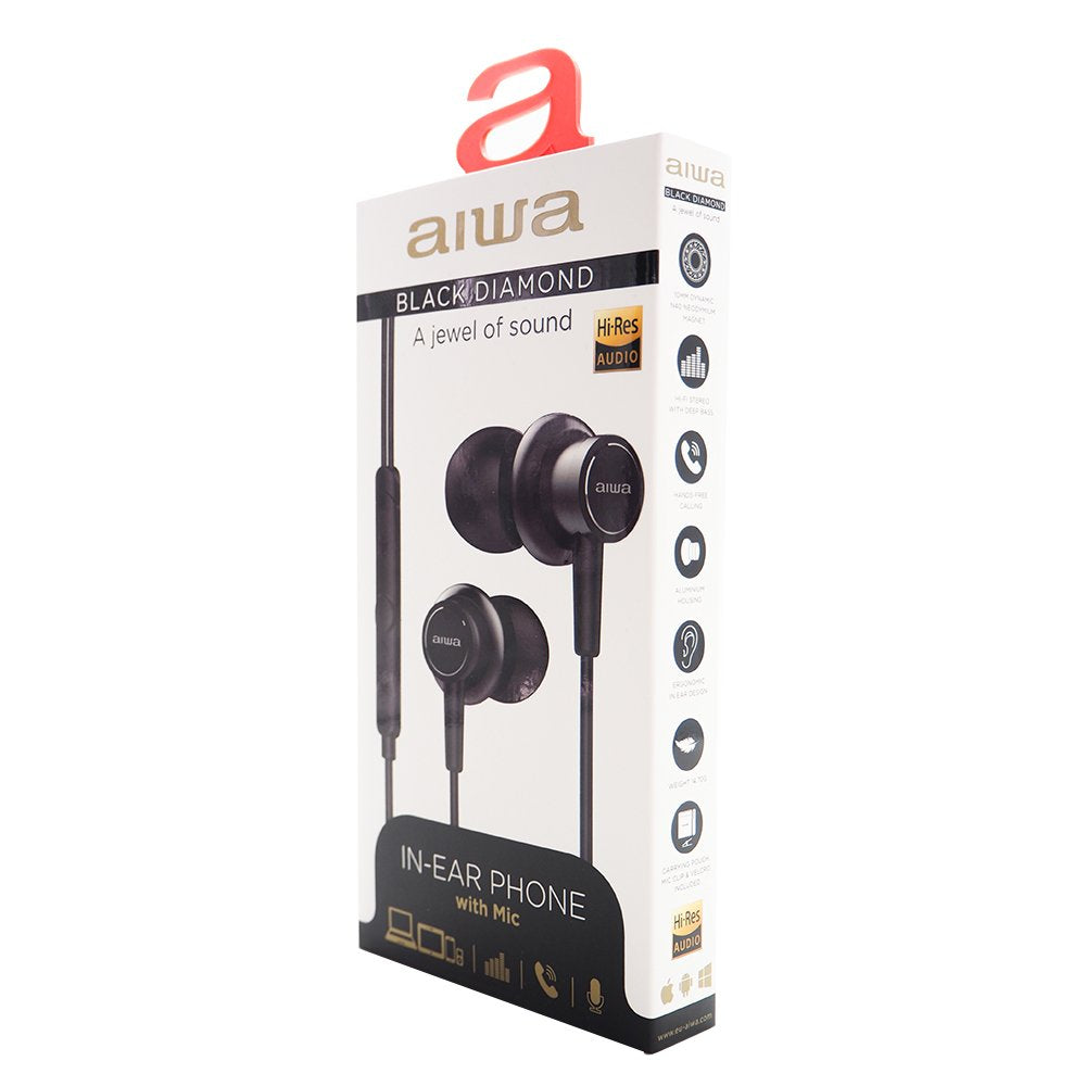 Auriculares Aiwa Estm-500bk/Bk