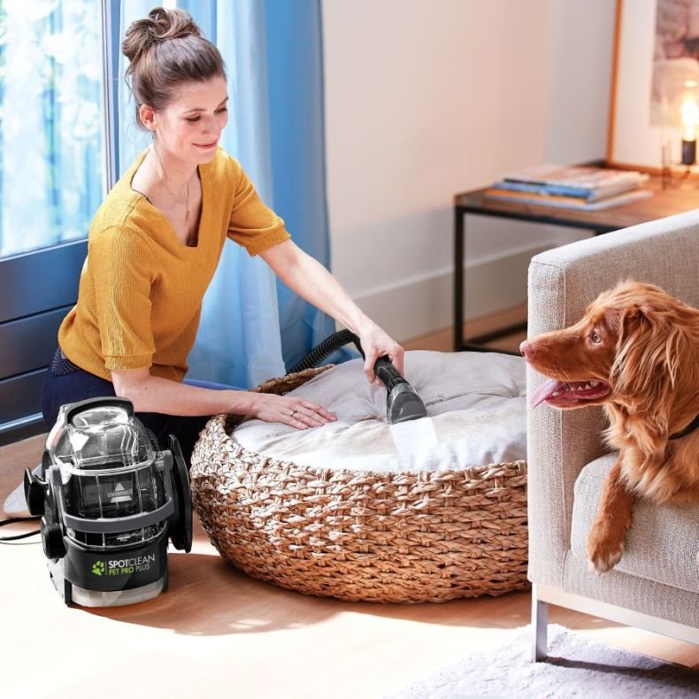 EAN 11120272369 - Bissell SpotClean Pet Pro Plus Limpiador a vapor de cilindro 2,8 L 750 W Negro, Transparente imagen 11