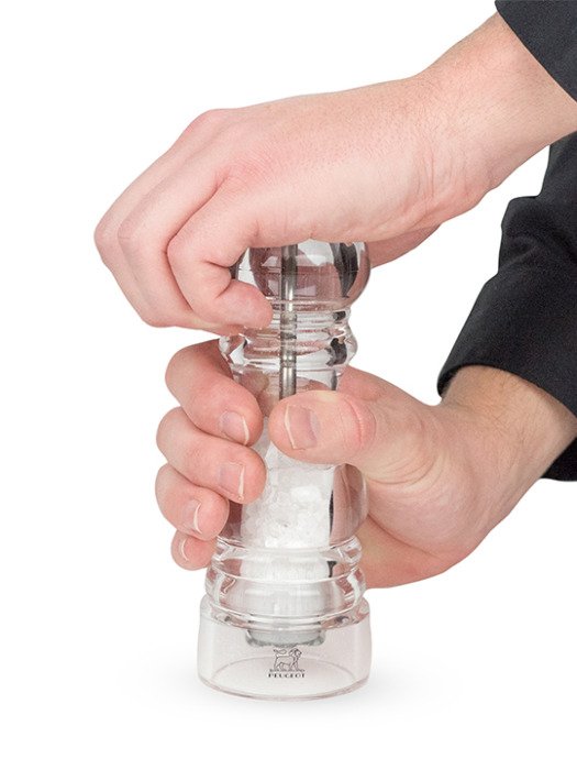 Peugeot Nancy Molinillo De Pimienta Acrílico Claro 18 Cm