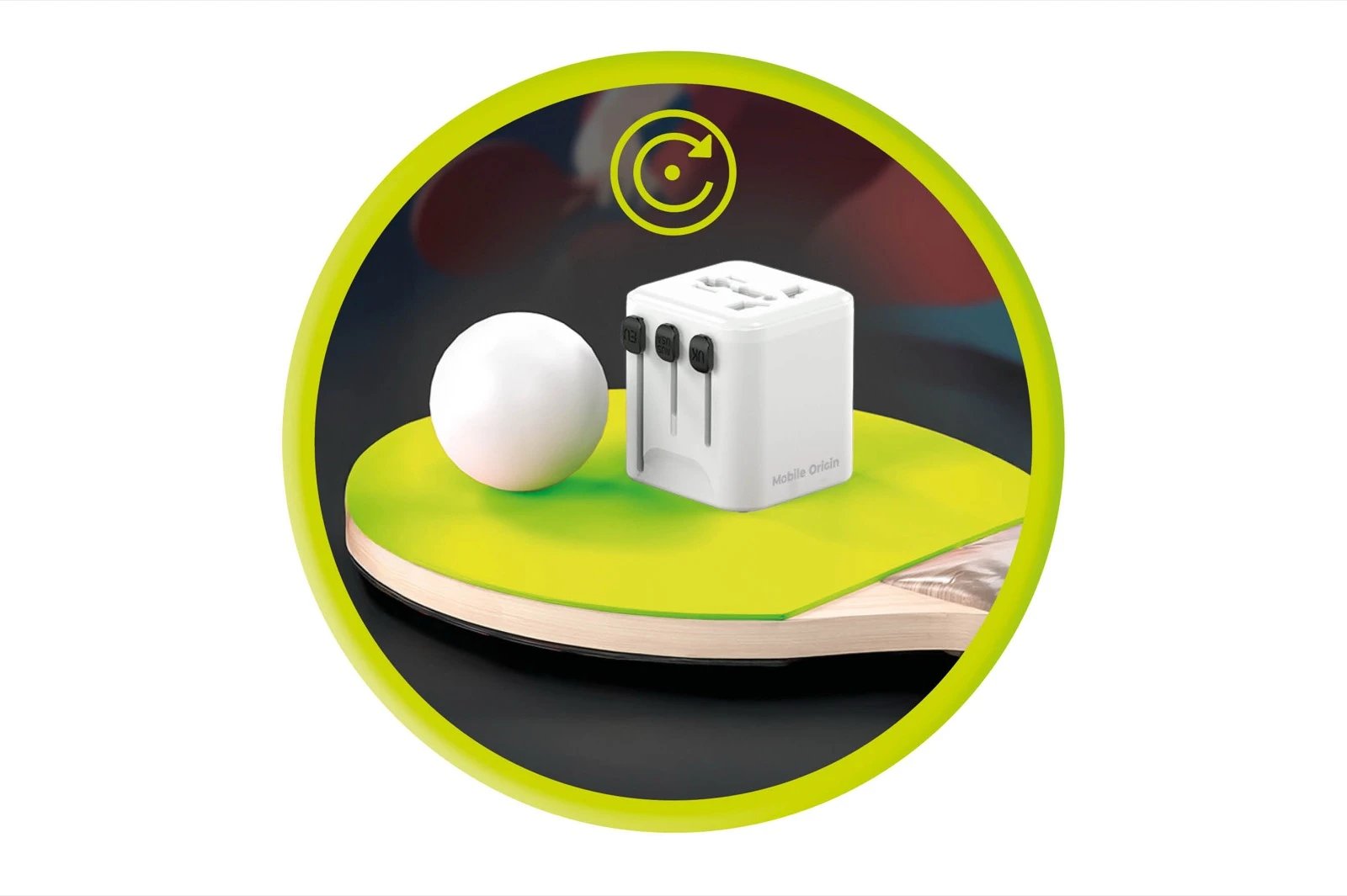 Mobile Origin Travel Adapter Pw30 Eu/Uk/Us/Aus, White