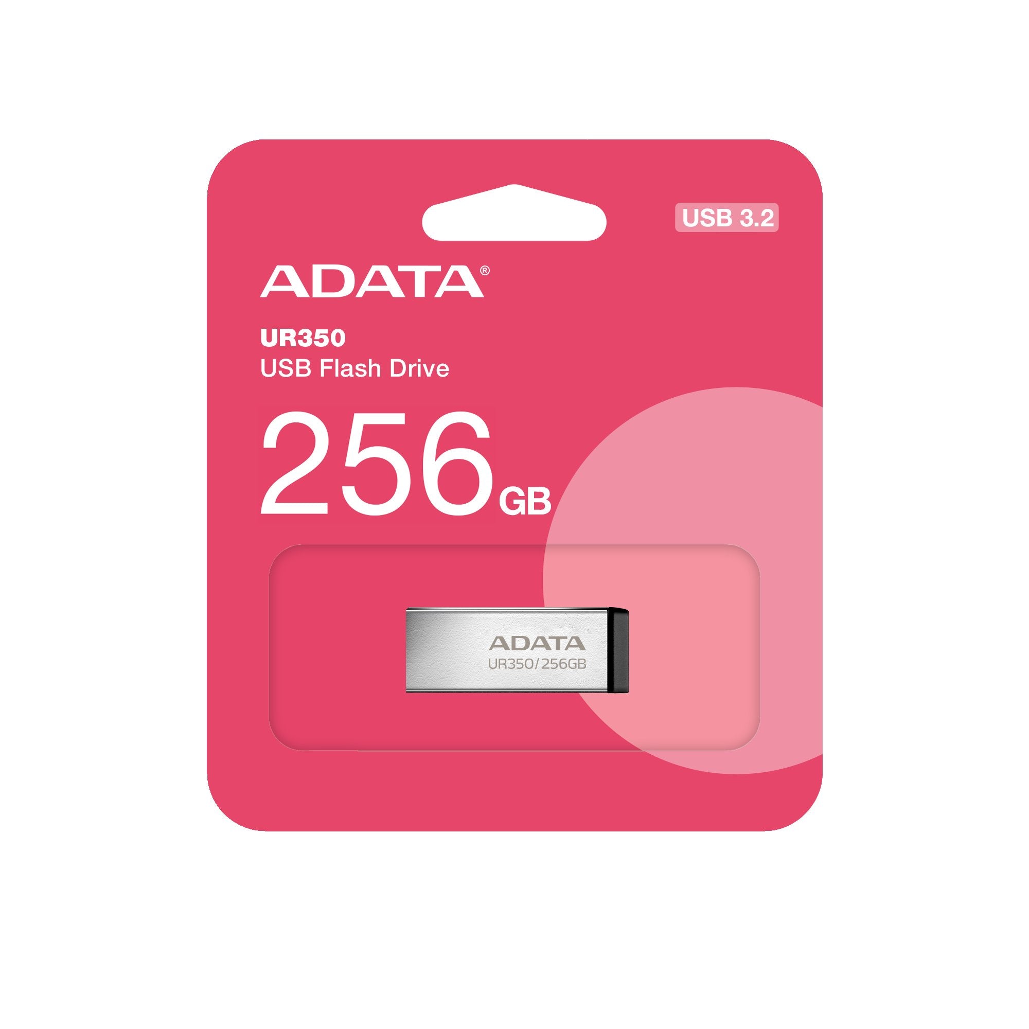 EAN 4711085946539 - ADATA UR350 unidad flash USB 256 GB USB tipo A 3.2 Gen 1 (3.1 Gen 1) Negro, Plata imagen 5