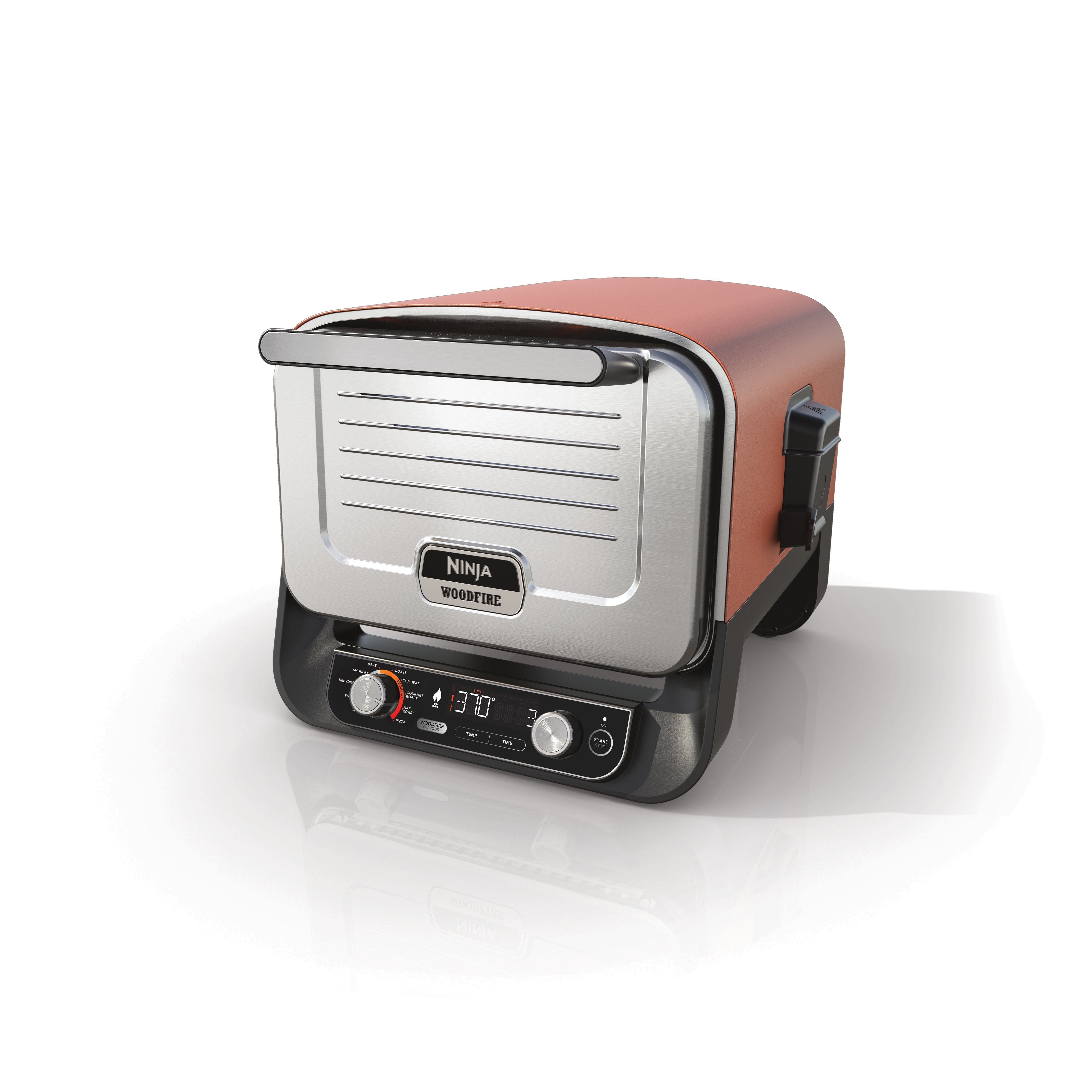 Ninja Woodfire Horno Eléctrico De Exterior 8 En 1, Bandeja Pro-Heat ,Oo101eu