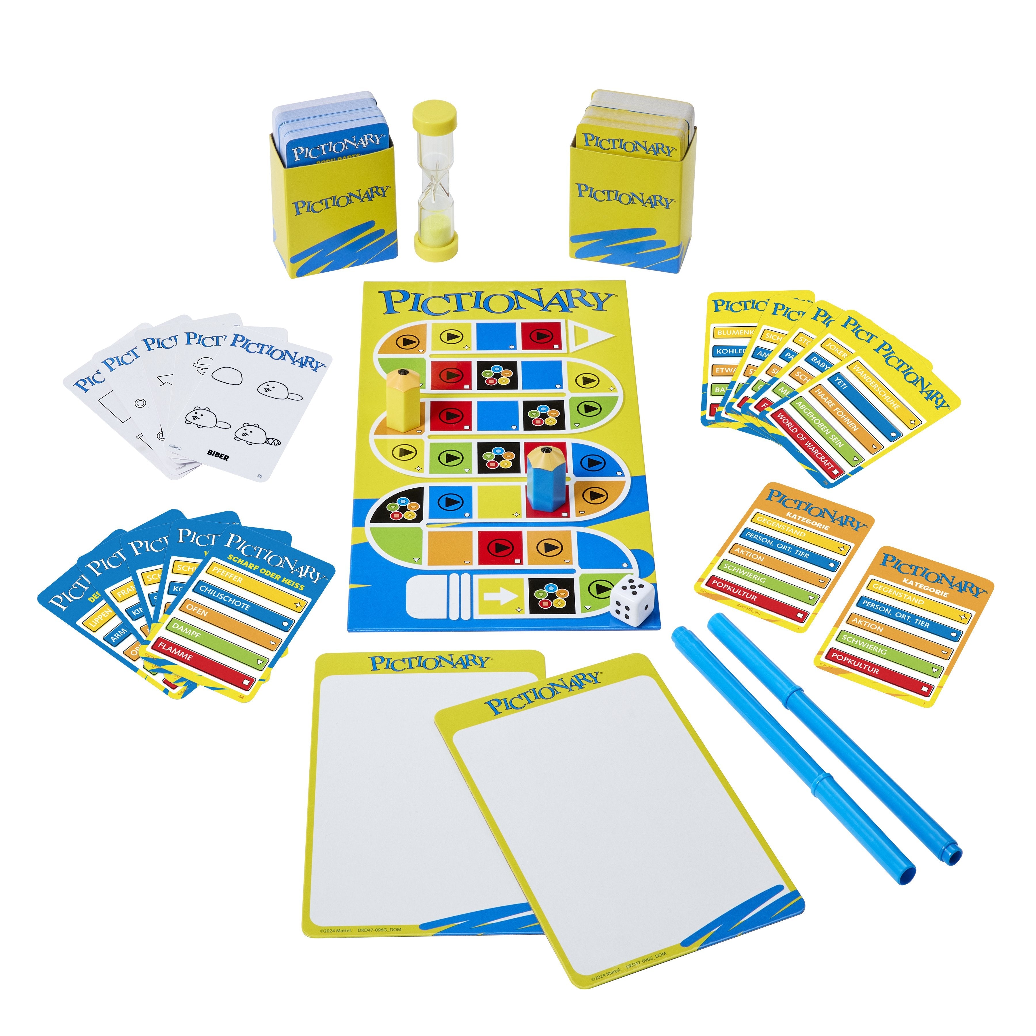 Mattel Pictionary, Juego De Mesa Jdx99