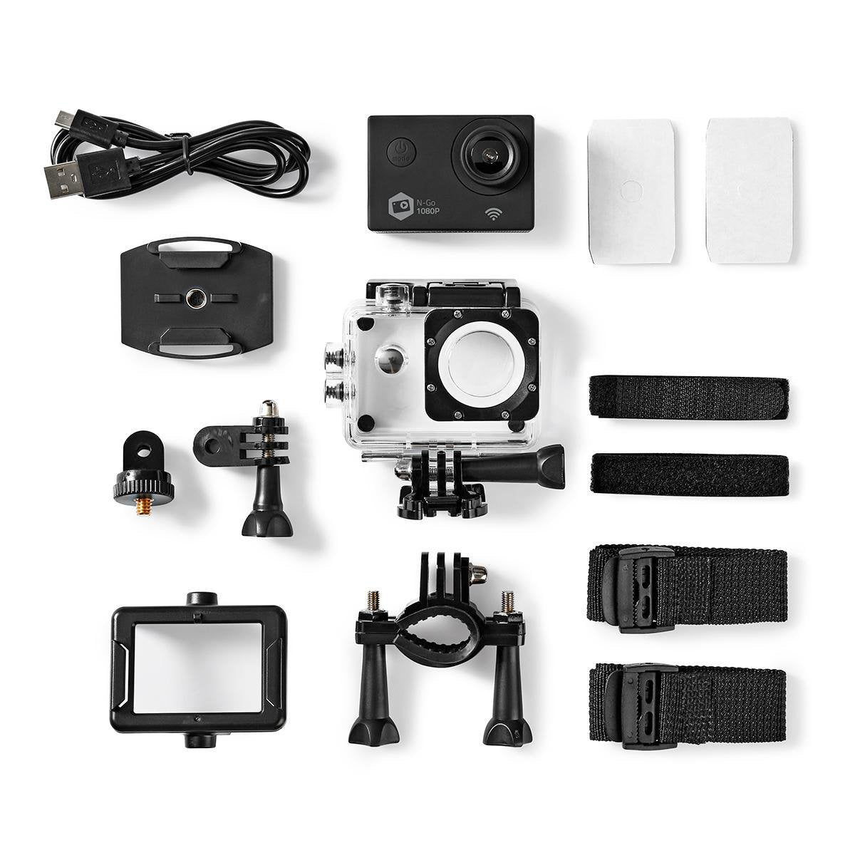 EAN 5412810317172 - Nedis ACAM21BK cámara para deporte de acción 12 MP Full HD Wifi 60 g imagen 14