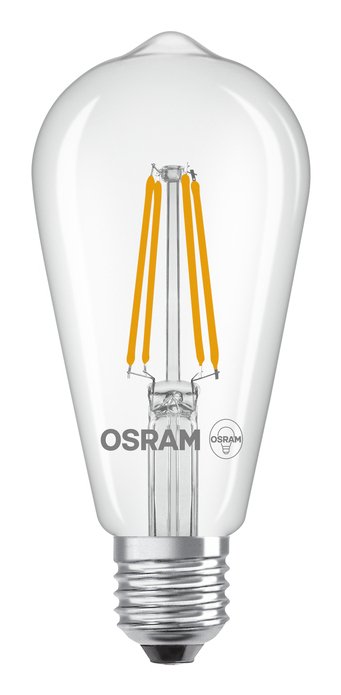 EAN 4099854235634 - Osram Classic Edison lámpara LED Blanco cálido 2700 K 3,8 W E27 E imagen 2