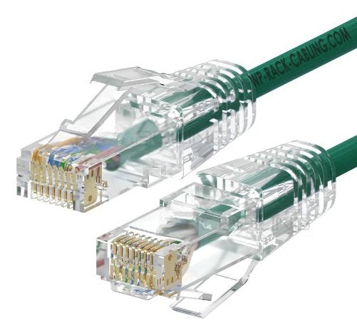 Wp Wpc-Pat-6au002g-S Cable De Red Verde, Transparente 0,2 M Cat6a U/Utp (Utp)