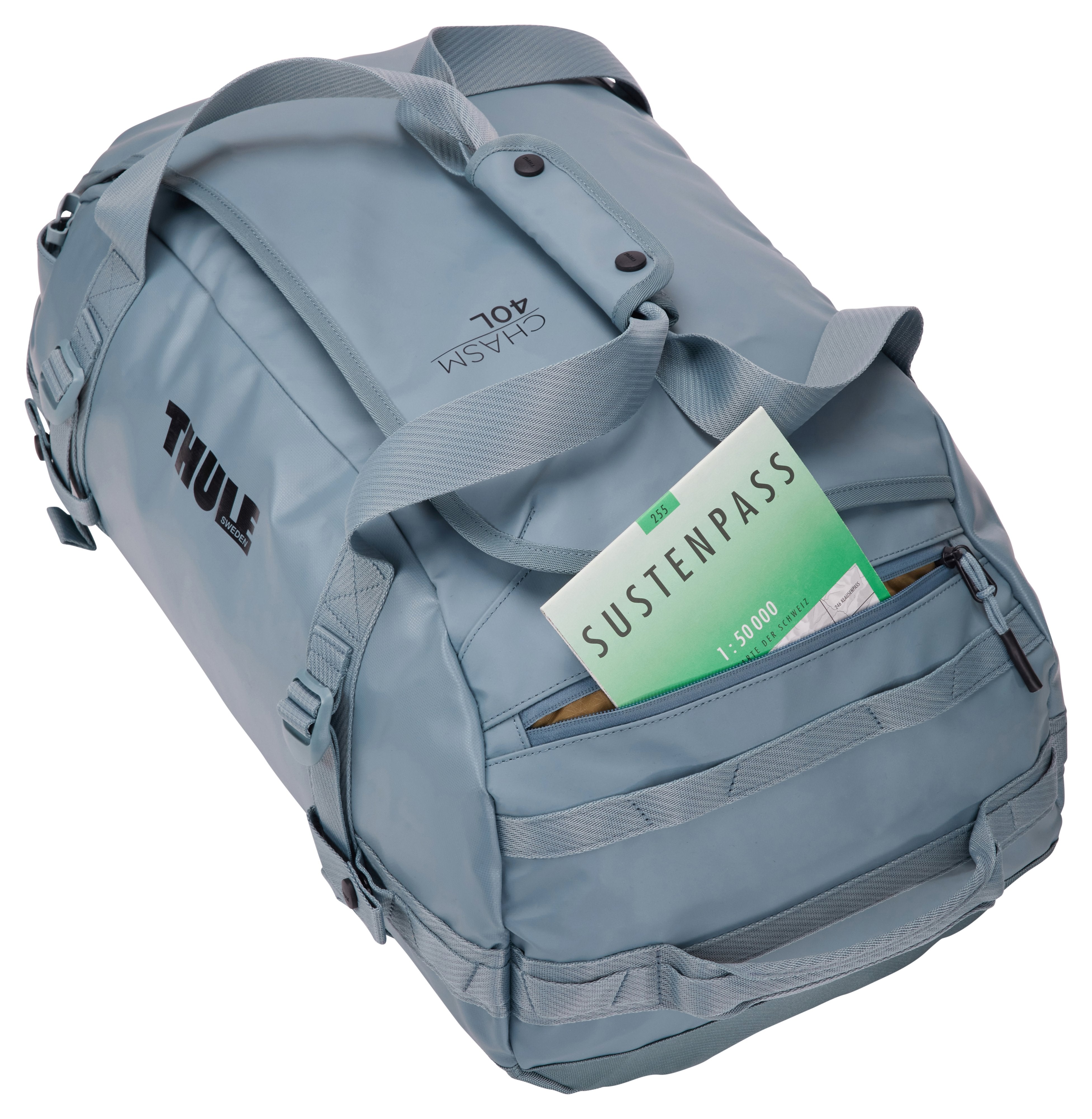 Thule Chasm Tdsd302 Pond Gray Bolso De Lona 40 L Poliéster Gris