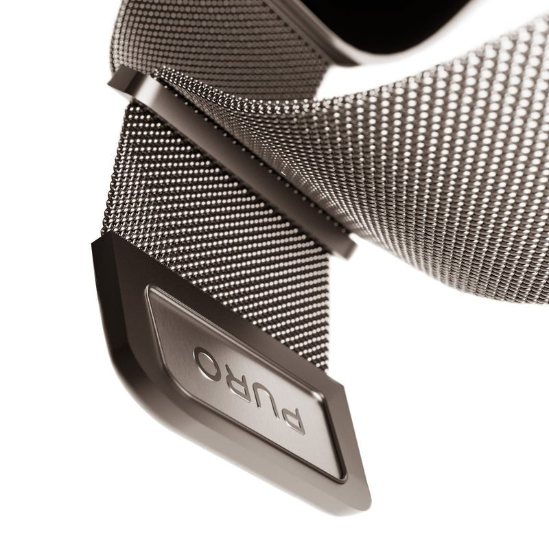 Puro Milanese Armband Apple Watch 42/44/45/49mm Titan