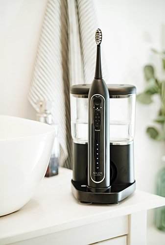 EAN 5905575902863 - Adler AD 2180B cepillo eléctrico para dientes Cepillo dental sónico Negro imagen 16
