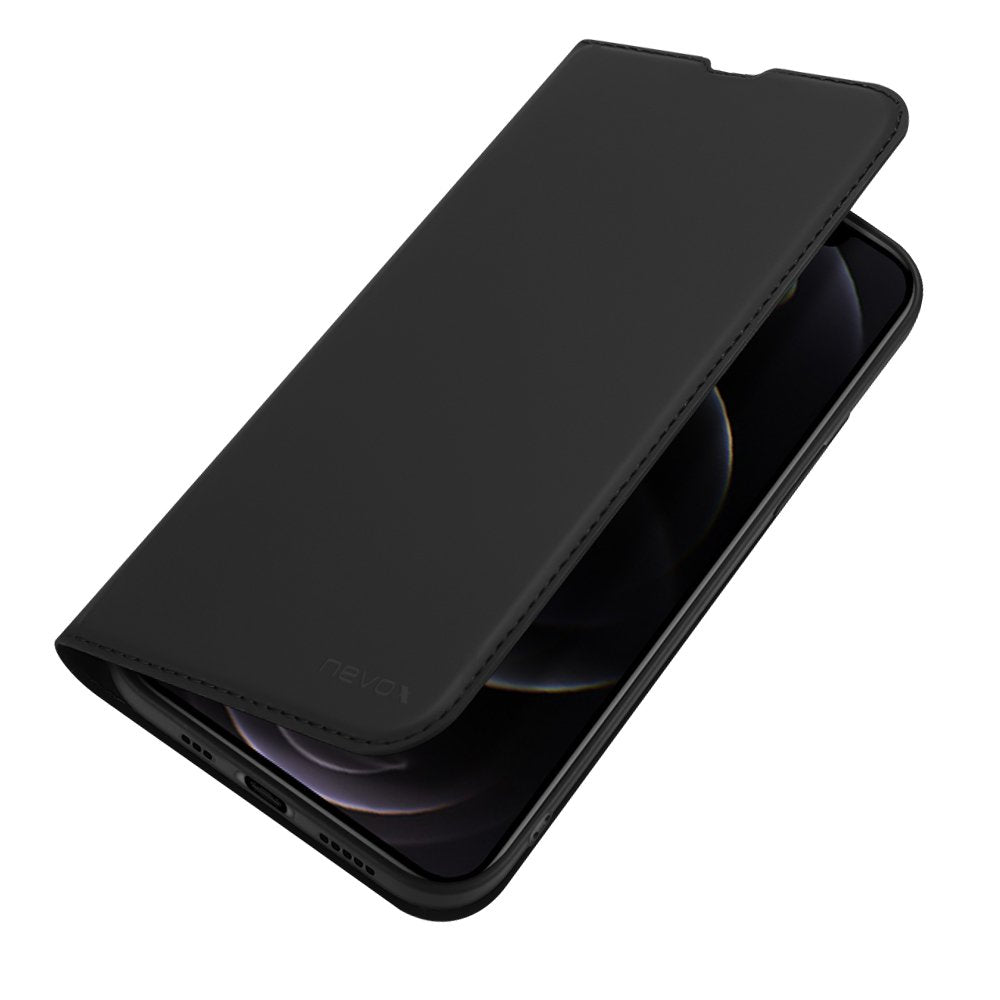 EAN 4250686412130 - nevox 2213 funda para teléfono móvil 15,5 cm (6.1") Funda cartera Negro imagen 1