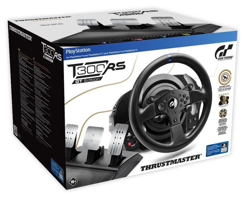 EAN 3362934110420 - Thrustmaster T300 RS GT Negro Volante + Pedales Analógico/Digital PC, PlayStation 4, PlayStation 5, Plays imagen 6
