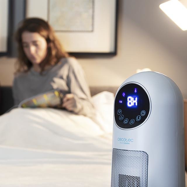 Calefactor Bano Ceramico Cecotec Ready Warm 10100 Smart Ceramic Vertical 2000w