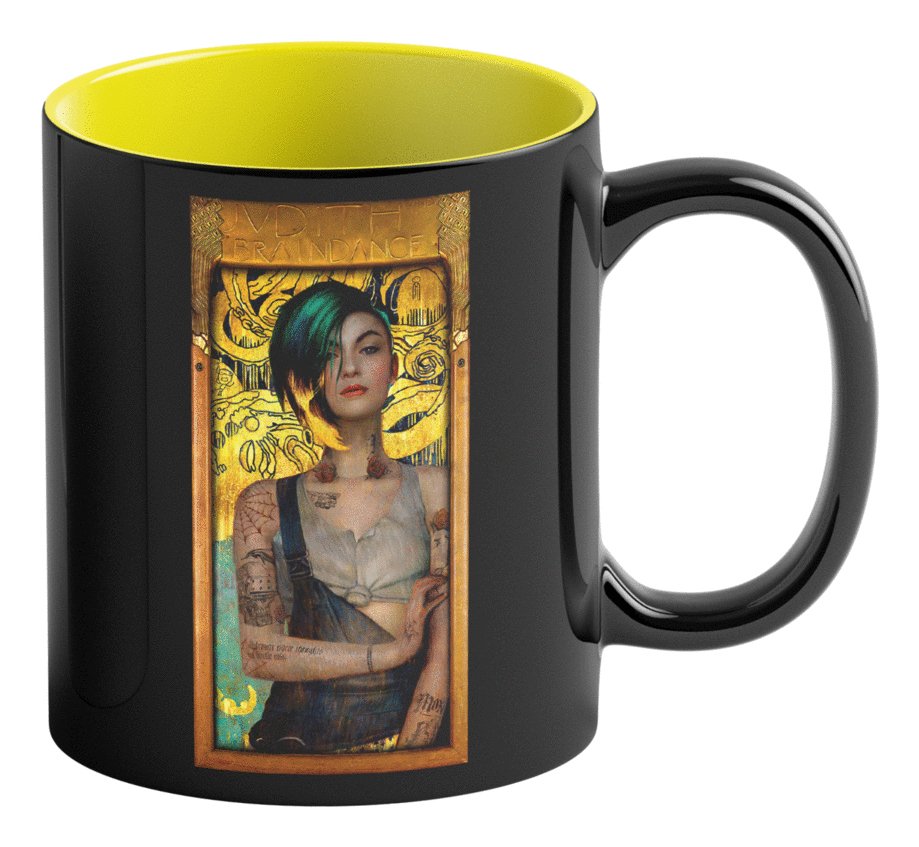 Taza Termoactiva Buen Botín Cyberpunk 2077 Judy Gustav
