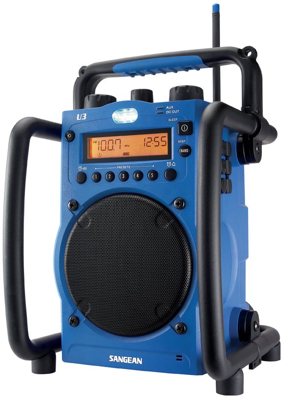 EAN 4711317990453 - Sangean U3 Digital Negro, Azul imagen 2