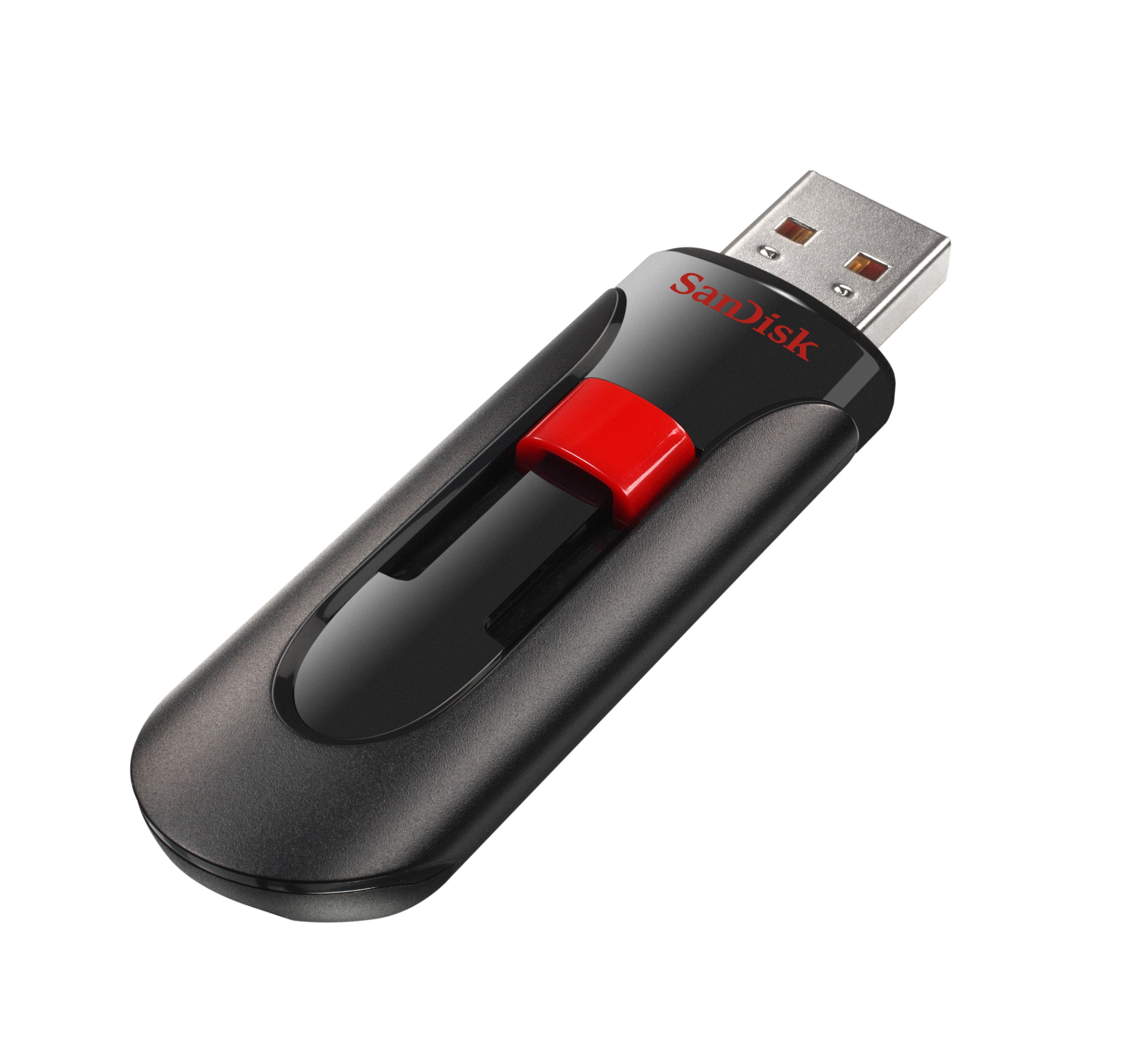 EAN 0619659075576 - SanDisk Cruzer Glide unidad flash USB 32 GB USB tipo A 2.0 Negro, Rojo imagen 3