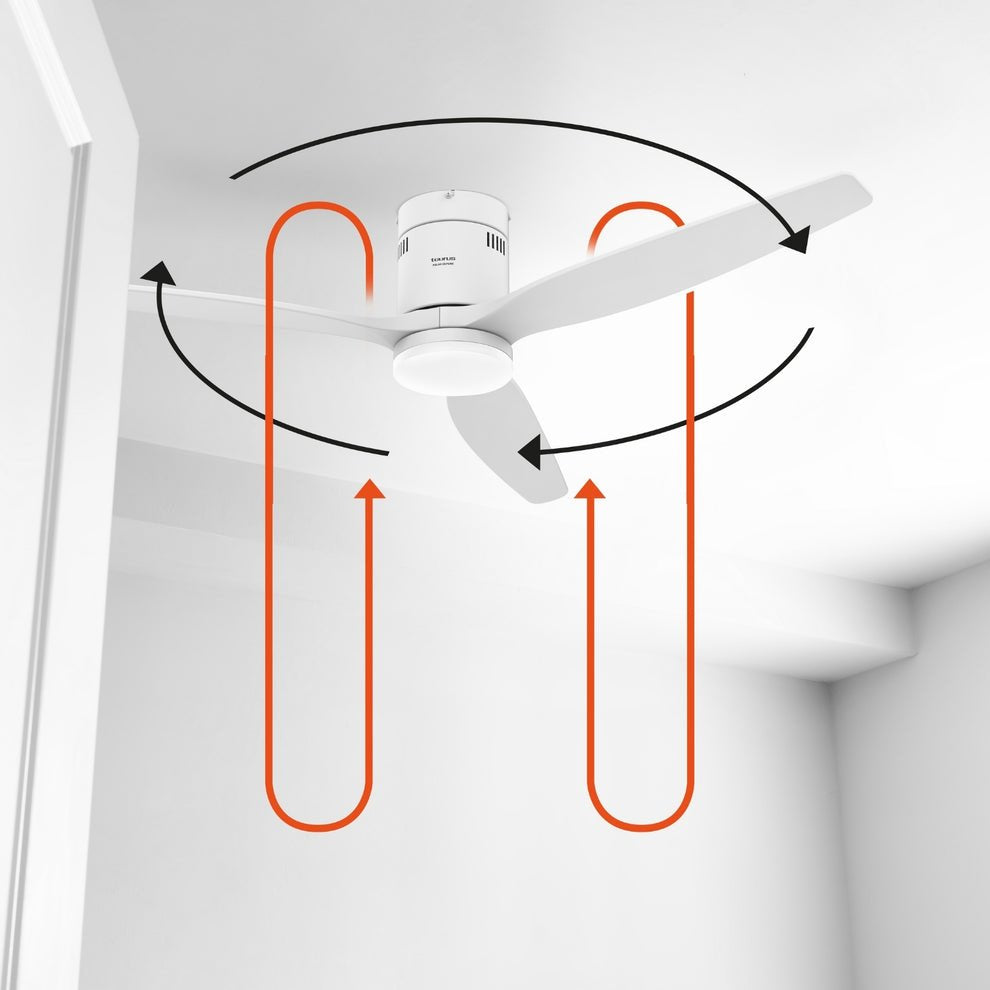 Ventilador Pae Techo Taurus Polar 3b Pure 30w 132cm 3 Aspas Est9440320l