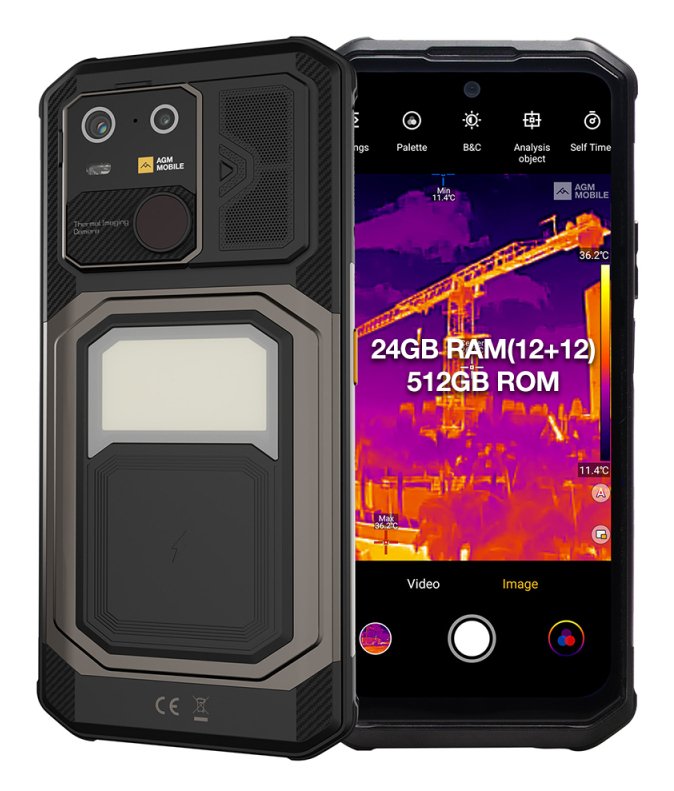 EAN 6934663606474 - AGM G3 PRO 17,1 cm (6.72") SIM doble Android 15 5G USB Tipo C 12 GB 512 GB 10000 mAh Negro imagen 1