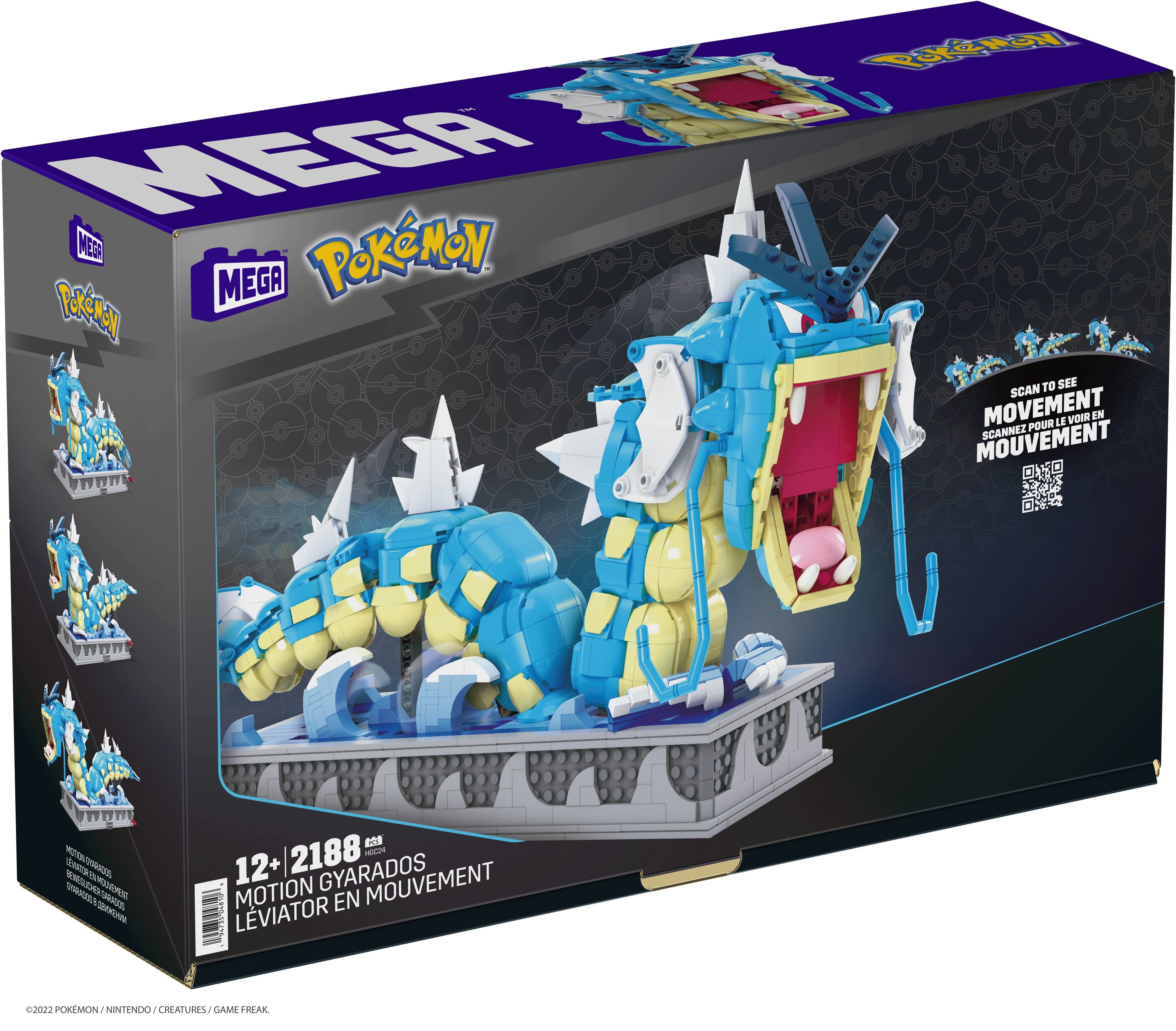 Juego De Construcción Mega Construx Motion Gyarados Hgc24