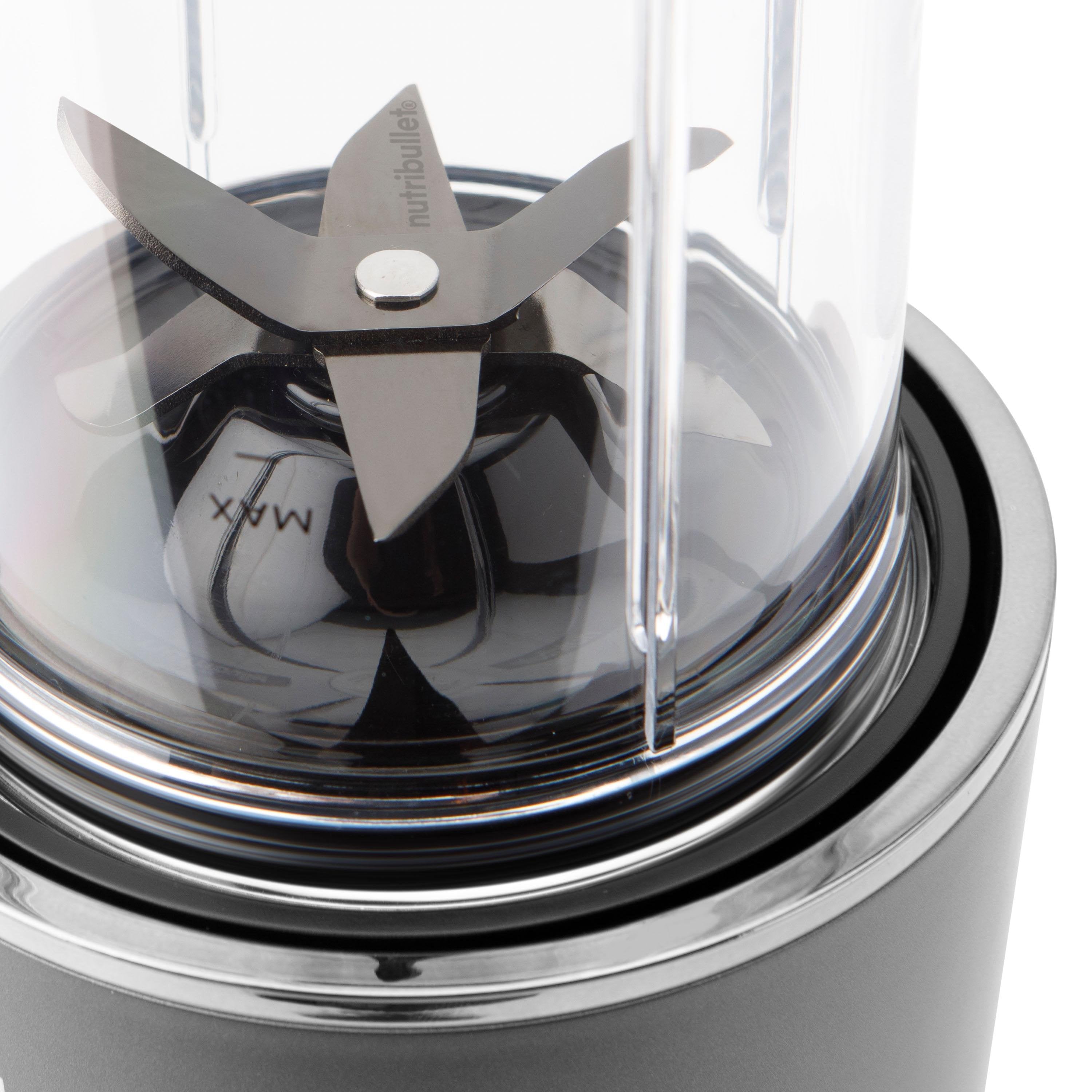 EAN 8006447002166 - NutriBullet NB1206DGCC licuadora 0,9 L Batidora de vaso 1200 W Negro, Transparente imagen 8