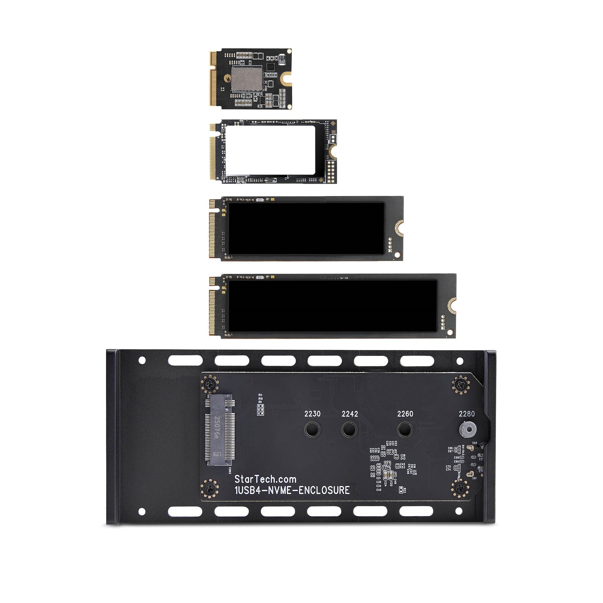EAN 0065030907248 - StarTech.com 1USB4-NVME-ENCLOSURE caja para disco duro externo Caja externa para unidad de estado sólido imagen 3
