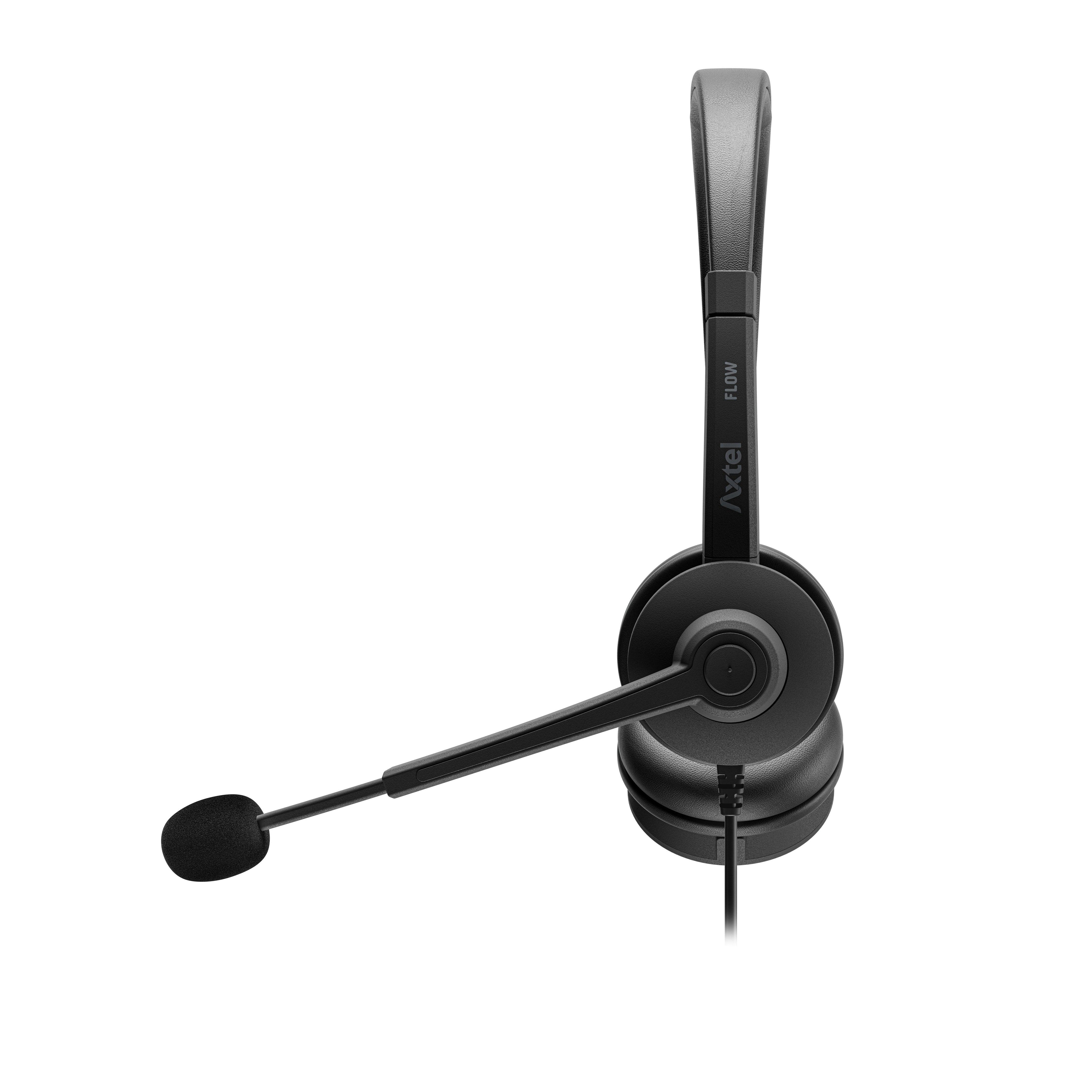 Auriculares Axtel Flow Stereo Usb-C + Usb-A
