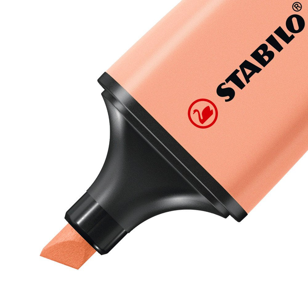 Stabilo Boss Mini Pastel Pack De 6 Marcadores Fluorescentes - Trazo Entre 2 Y 5mm - Tinta Con Base De Agua - Antisecado