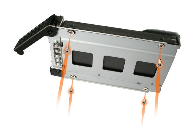 EAN 4711132869255 - Icy Dock MB994TK-B panel bahía disco duro Bandeja para disco duro Negro, Plata imagen 3