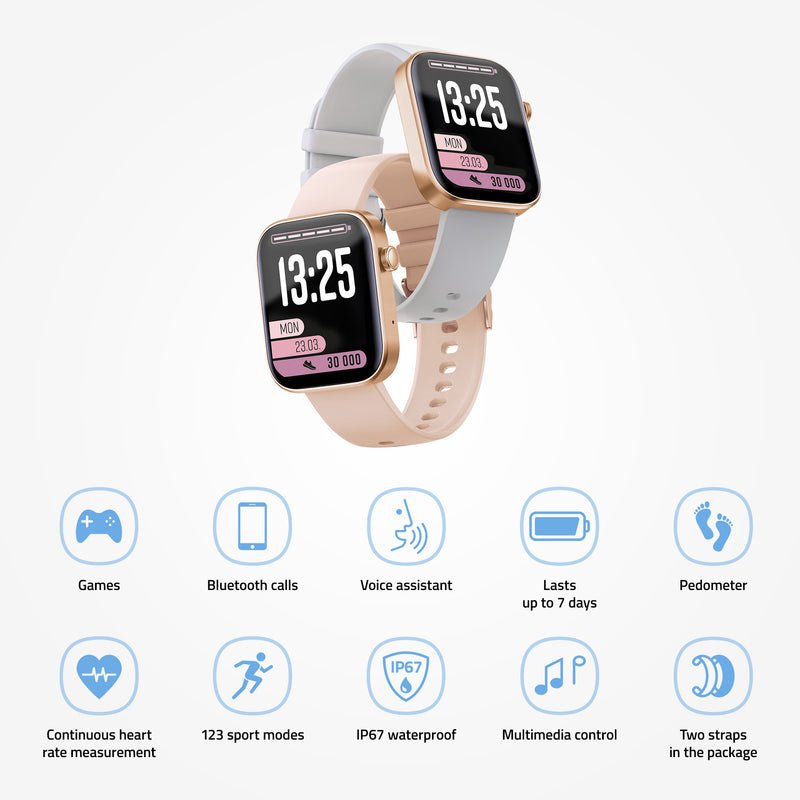Smartwatch Lamax Bcool2 Plus Rose Gold