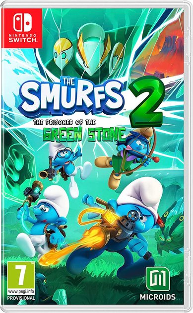 Juego Pitufos 2 - The Prisoner Of The Green Stone Switch