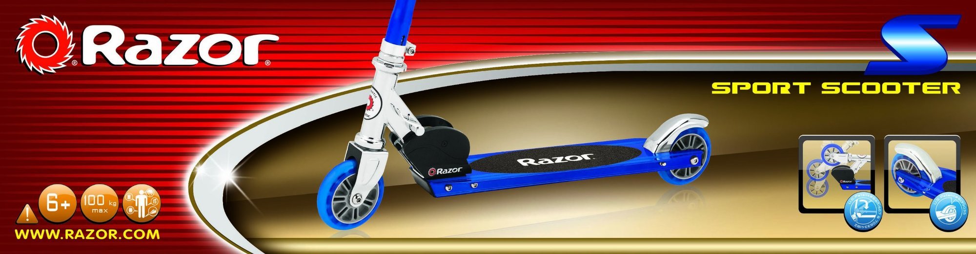 Razor - S Sport Scooter - Azul (13073043)