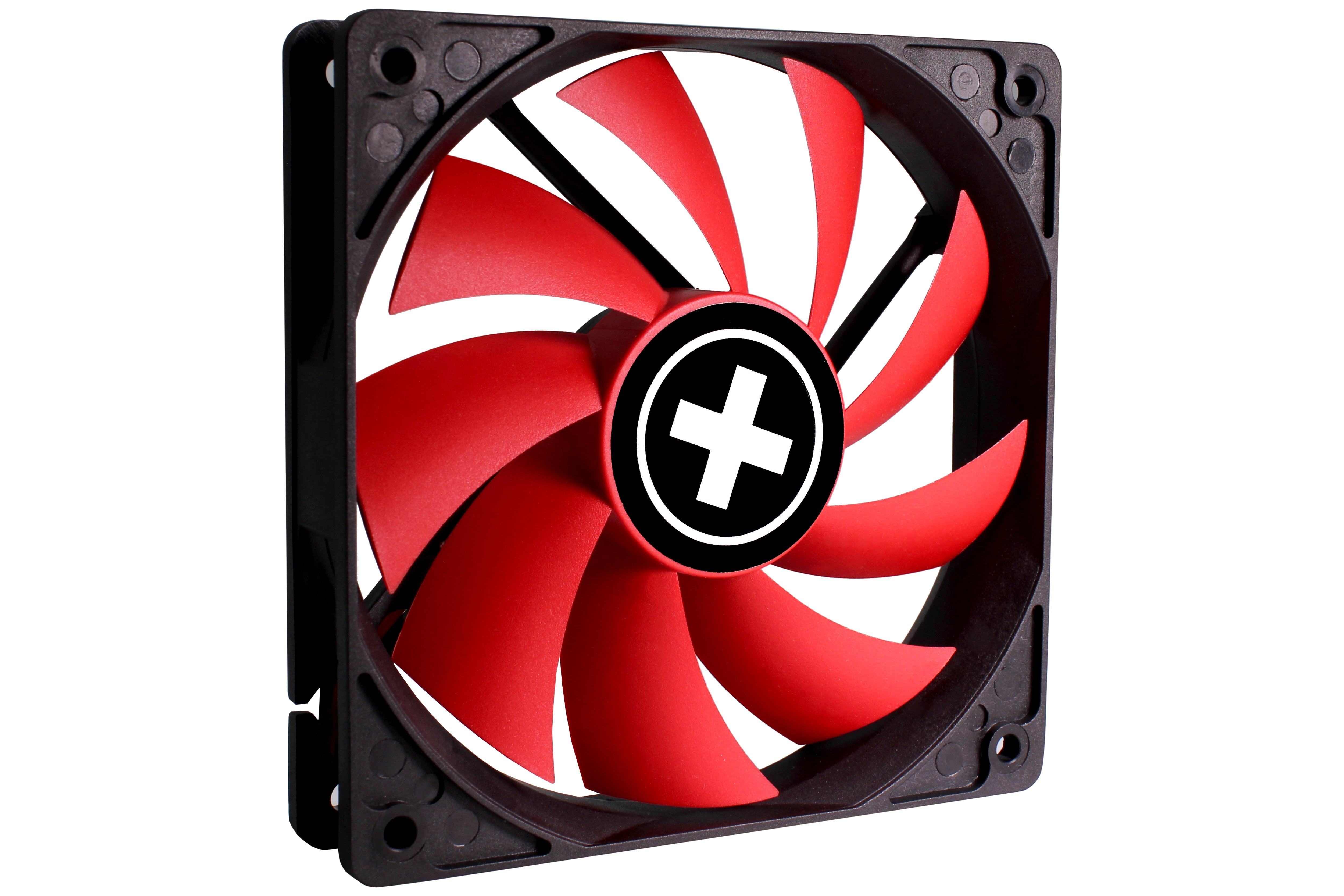 EAN 4044953500909 - Xilence XPF120.R.PWM Carcasa del ordenador Ventilador 12 cm Negro, Rojo imagen 2