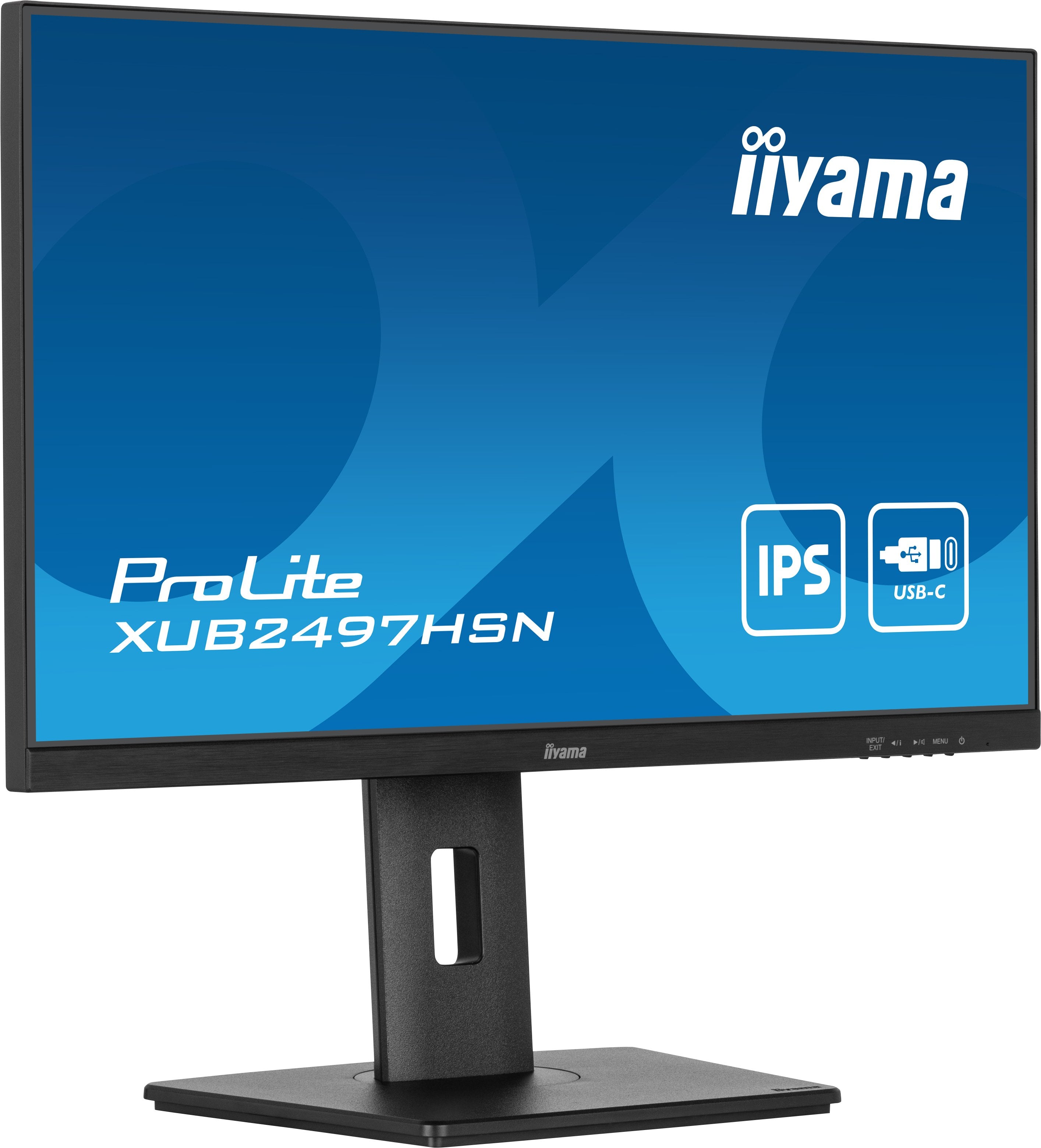 Monitor Iiyama 60,5cm 23,8" Xub2497hsn-B2 16:9 Hdmi+Dp+Usb-C Lift