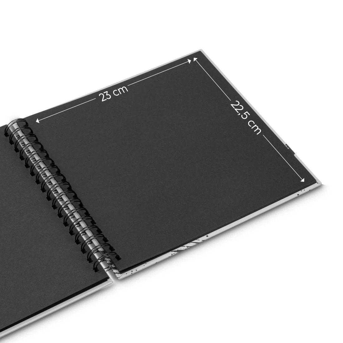 Hama Fine Art Spiral Lagune 28x24 50 Schwarze Seiten 9864