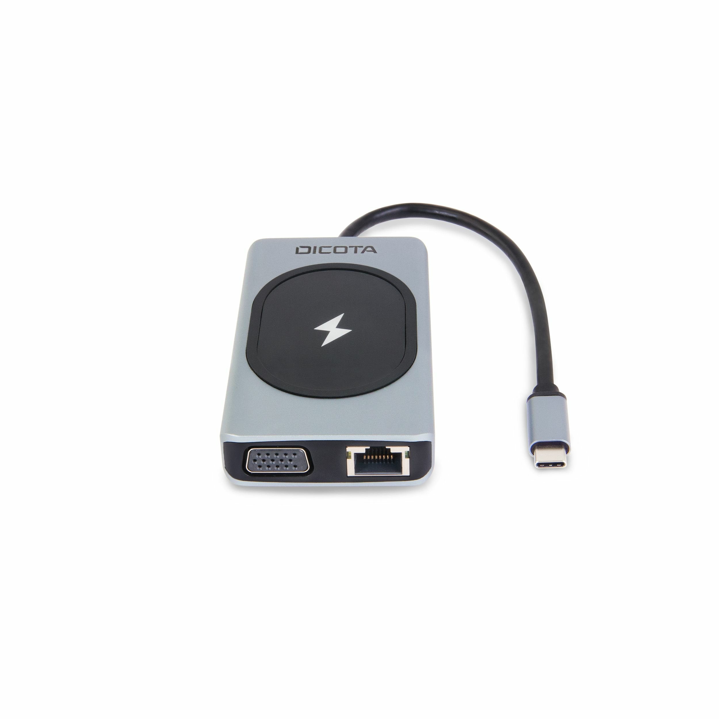 Dicota Usb-C 10-In-1 Charging Hub 4k Pd 100w Silver