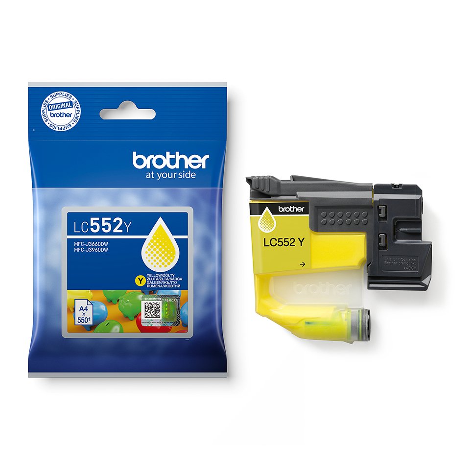 Tinta Brother Lc552y Ink Yellow