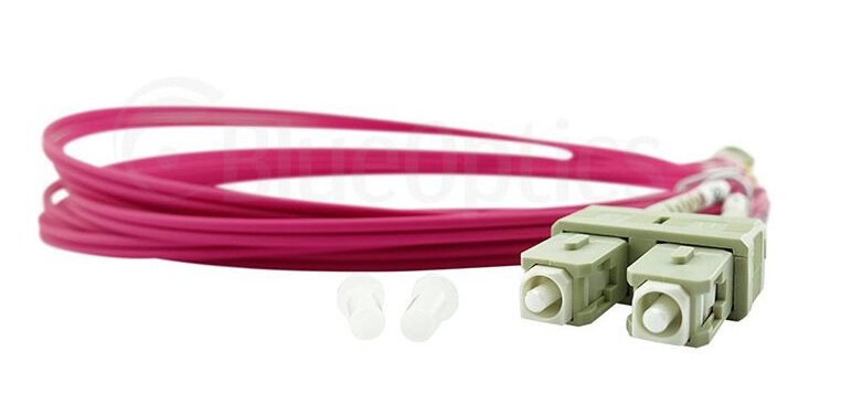 Blueoptics Sfp3232fu3mk Cable De Fibra Optica 3 M Sc/Upc Om4 Magenta